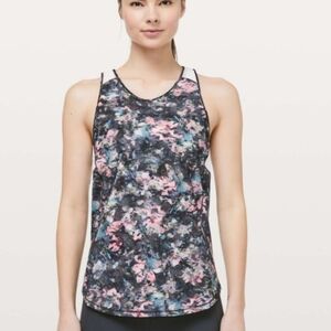 lululemon athletica Colorful Abstract Tank Top
